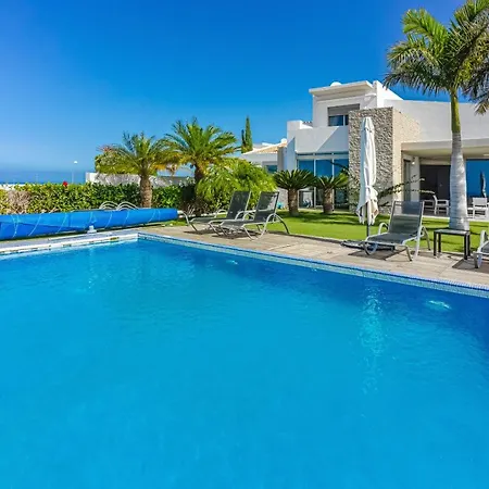 Eleonora, Luxury With Heated Pool Ocean View In Adeje, Tenerife 别墅 阿德耶