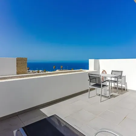 Eleonora, Luxury With Heated Pool Ocean View In Adeje, Tenerife 阿德耶