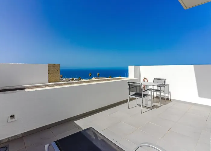 Eleonora, Luxury With Heated Pool Ocean View In Adeje, Tenerife Адехе