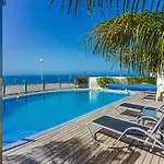 빌라 Eleonora, Luxury With Heated Pool Ocean View In Adeje, Tenerife 아데제