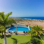 Eleonora, Luxury With Heated Pool Ocean View In Adeje, Tenerife 빌라 *