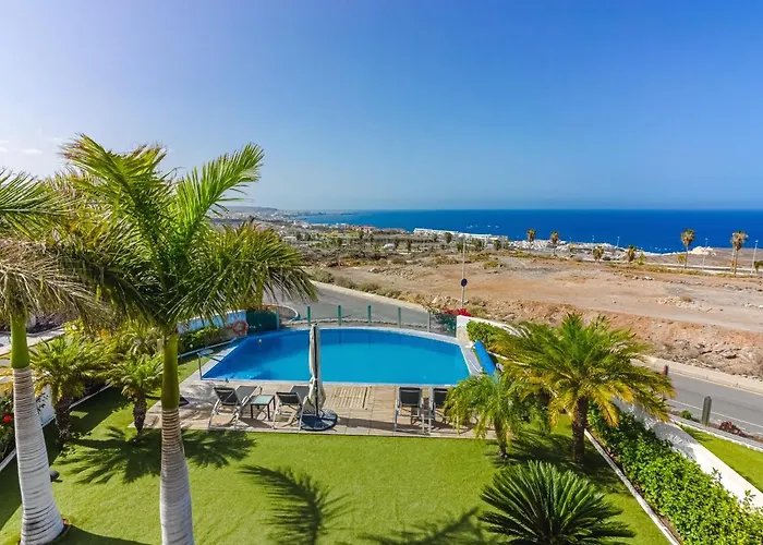 Eleonora, Luxury With Heated Pool Ocean View In Adeje, Tenerife Villa *