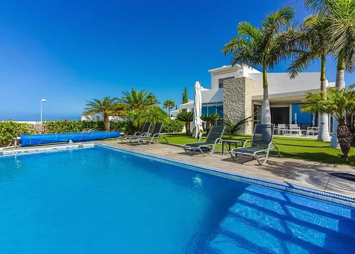 Вілла Eleonora, Luxury With Heated Pool Ocean View In Adeje, Tenerife